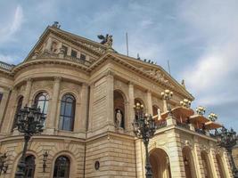 alte oper en frankfurt foto