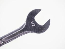 Wrench spanner isolated photo