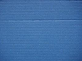 Blue corrugated cardboard background photo