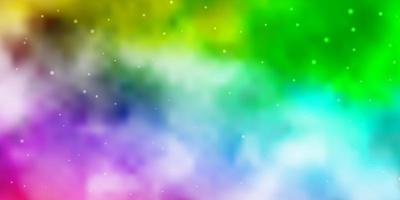 Abstract vector background with colorful gradient