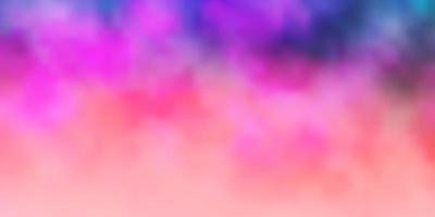 Abstract vector background with colorful gradient