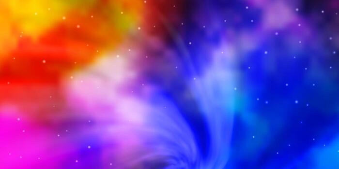 Abstract vector background with colorful gradient