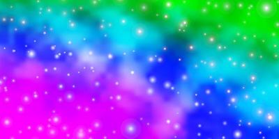 Abstract vector background with colorful gradient