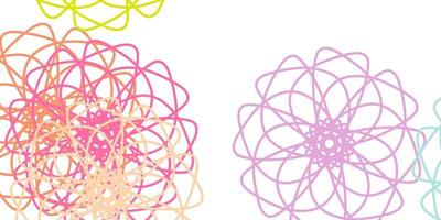 Abstract vector background with colorful gradient