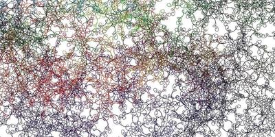 Abstract vector background with colorful gradient