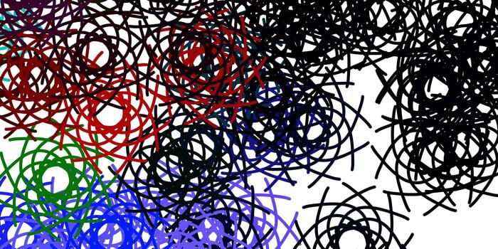 Abstract vector background with colorful gradient