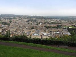 Aerial view of Bath photo