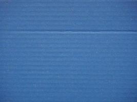 Blue corrugated cardboard background photo