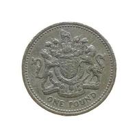 1 pound coin, United Kingdom photo