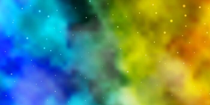 Abstract vector background with colorful gradient