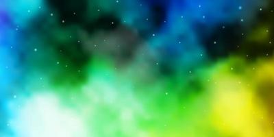 Abstract vector background with colorful gradient