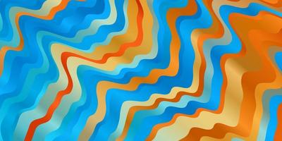 Abstract vector background with colorful gradient