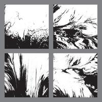 Black and white texture vector
