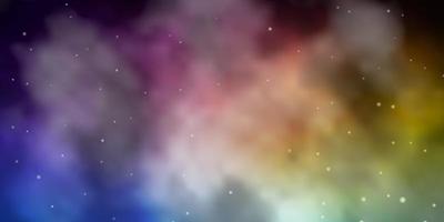 Abstract vector background with colorful gradient