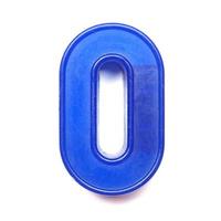 Magnetic uppercase letter O photo