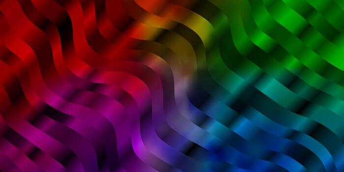 Abstract vector background with colorful gradient