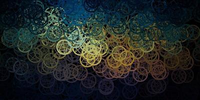Abstract vector background with colorful gradient