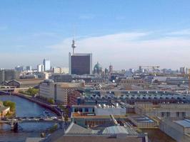 Berlin aerial view photo