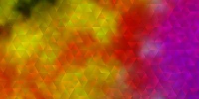 Abstract vector background with colorful gradient