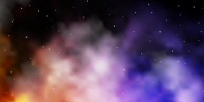Abstract vector background with colorful gradient