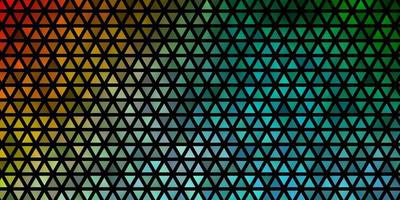 Abstract vector background with colorful gradient