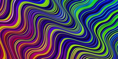 Abstract vector background with colorful gradient