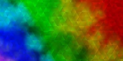 Abstract vector background with colorful gradient