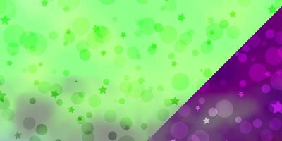 Abstract vector background with colorful gradient