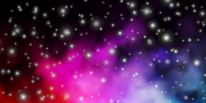 Abstract vector background with colorful gradient