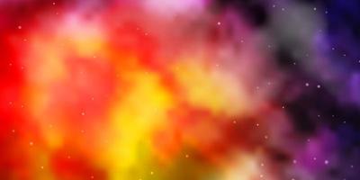 Abstract vector background with colorful gradient