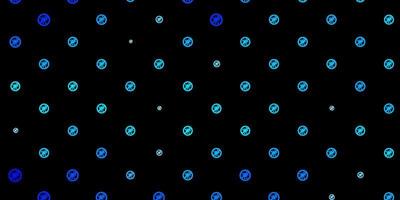 Abstract vector background with colorful gradient