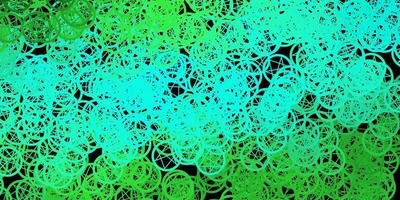 Abstract vector background with colorful gradient