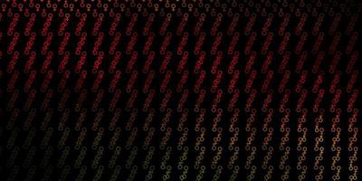 Abstract vector background with colorful gradient