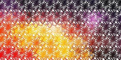 Abstract vector background with colorful gradient