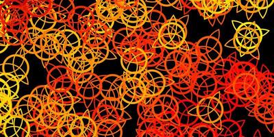 Abstract vector background with colorful gradient
