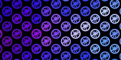 Abstract vector background with colorful gradient