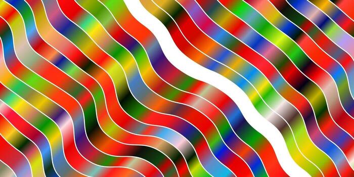 Light Multicolor vector layout with wry lines.