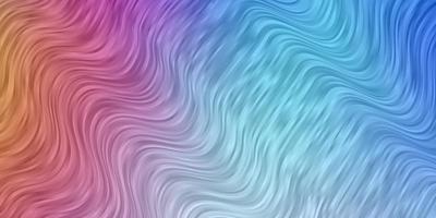 Light Multicolor vector pattern with lines.