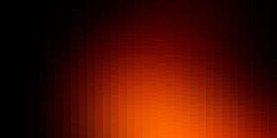 Dark Orange vector template in rectangles.