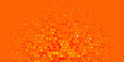Light Orange vector layout with circle shapes.