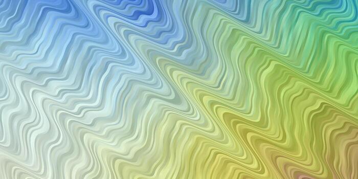 patrón de vector multicolor claro con líneas.