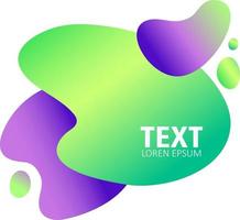 Abstract stains for text vector