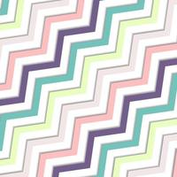 Abstract wavy zigzag pastel pattern white background. vector