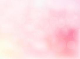 Abstract blurred soft focus bokeh of bright pink color background vector