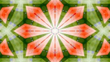 Colorful Shiny and Hypnotic Kaleidoscope photo