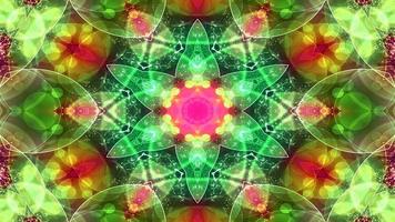 Colorful Shiny and Hypnotic Kaleidoscope photo