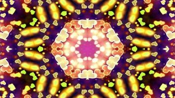 Colorful Shiny and Hypnotic Kaleidoscope photo