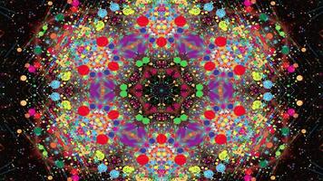 Colorful Shiny and Hypnotic Kaleidoscope