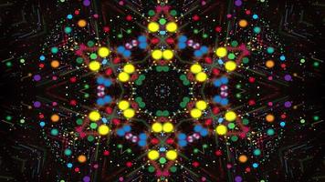 Colorful Shiny and Hypnotic Kaleidoscope photo