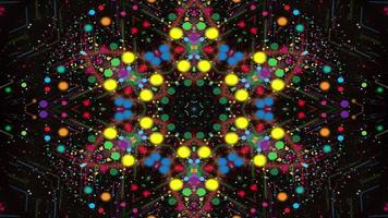 Colorful Shiny and Hypnotic Kaleidoscope photo
